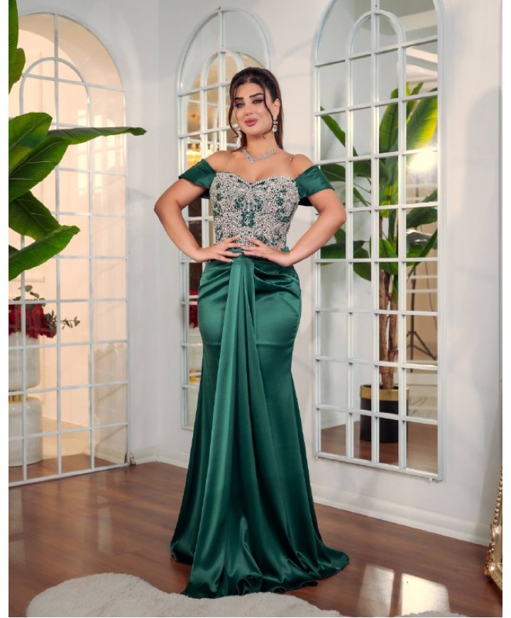214530 YEŞİL ABİYE SATEN