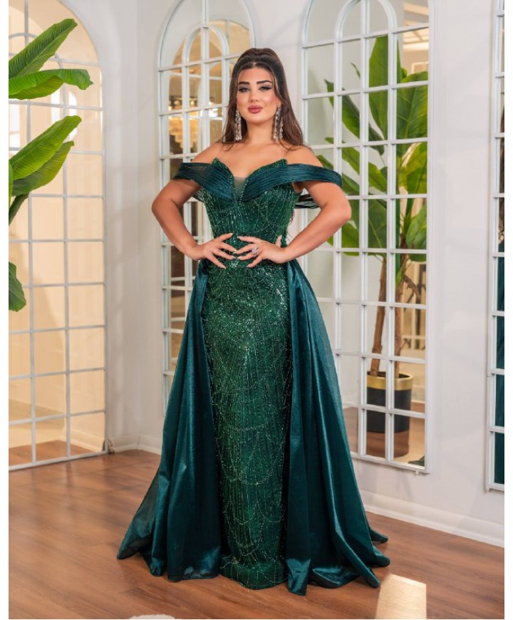 214540 YEŞİL ABİYE SATEN