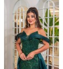 214540 YEŞİL ABİYE SATEN