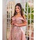214542 PEMBE ABİYE SATEN