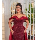 214543 BORDO ABİYE SATEN