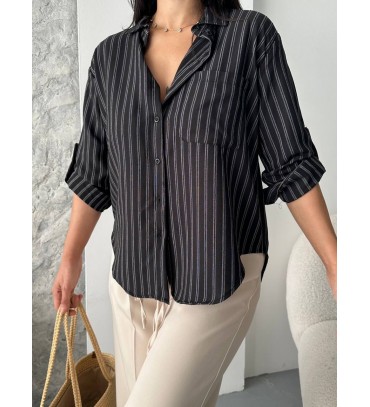 214672 SİYAH GÖMLEK...