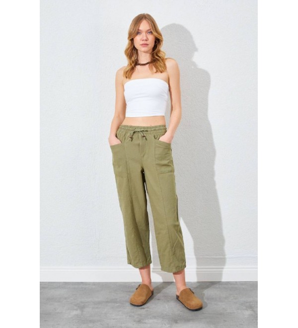 214756 KHAKI TROUSERS