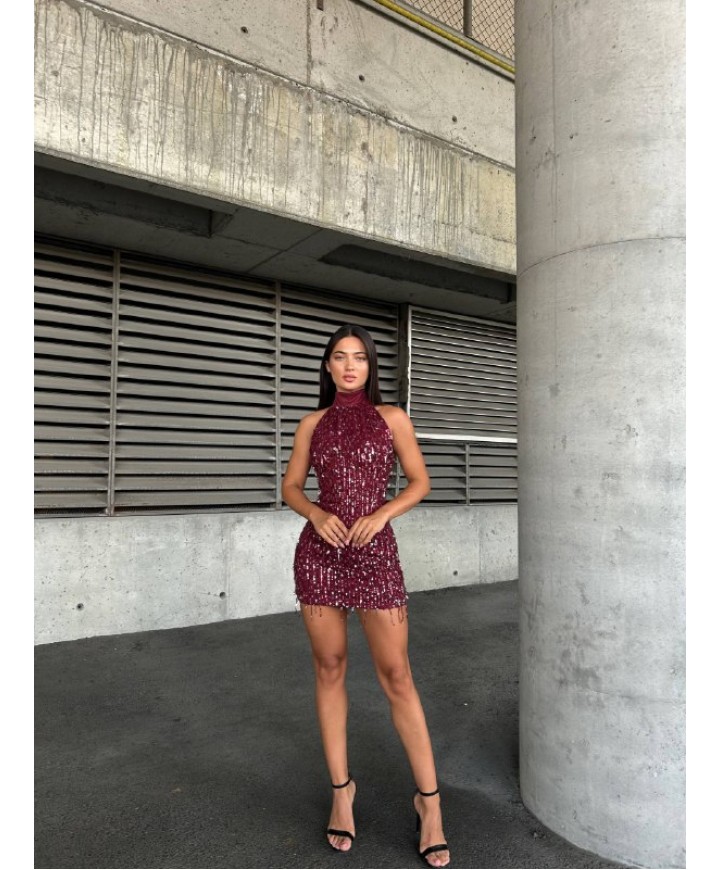 214794 BORDO ABİYE PUL PAYET