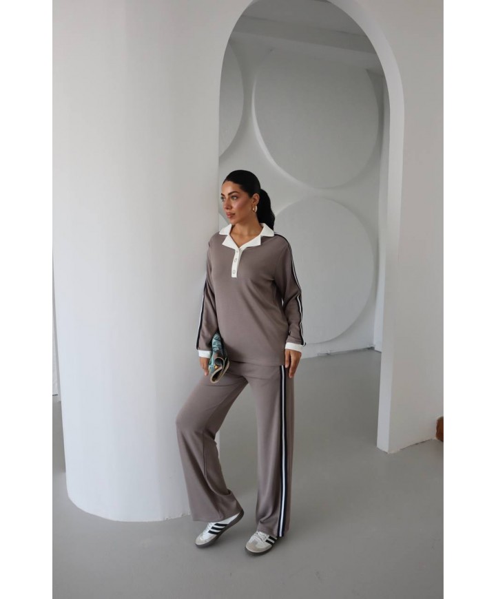 214803 GRİ EŞOFMAN TAKIM