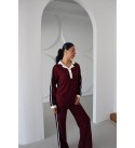 214805 Burgundy Tracksuit Team