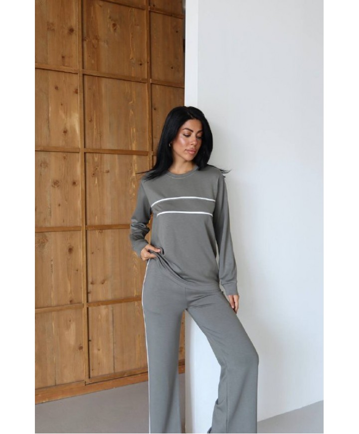 214811 GRİ EŞOFMAN TAKIM