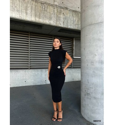 214874 SİYAH ELBİSE ...