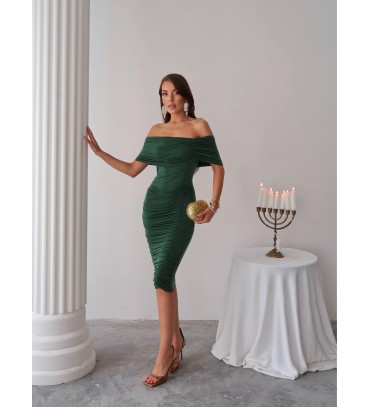 214885 YEŞİL ELBİSE ...