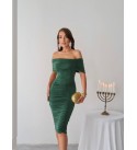 214885 YEŞİL ELBİSE SANDY & TÜL