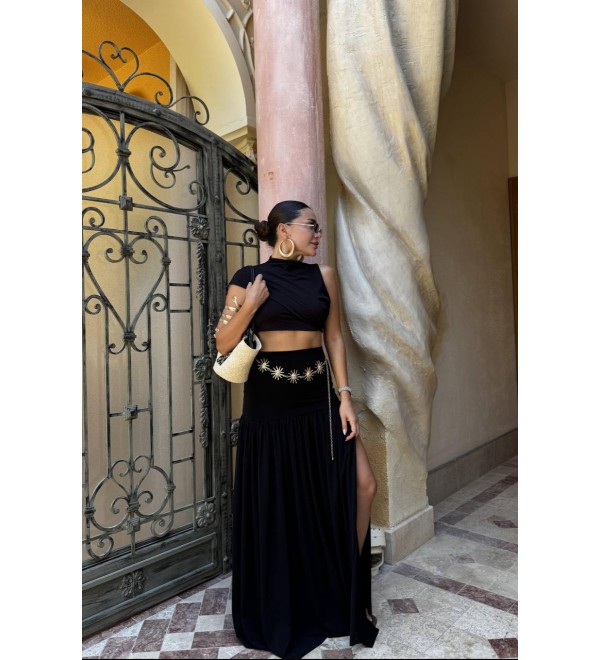 214900 SİYAH TAKIM SANDY & TÜL