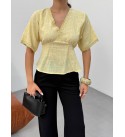 214935 YELLOW BLOUSE