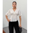 214937 WHITE BLOUSE