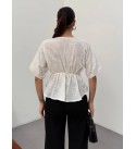 214937 WHITE BLOUSE