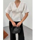 214937 WHITE BLOUSE