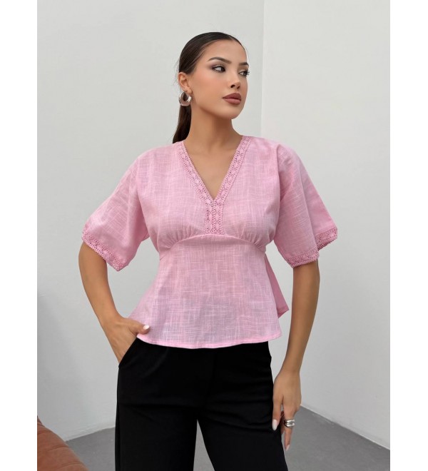 214938 PINK BLOUSE
