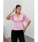 214938 PINK BLOUSE