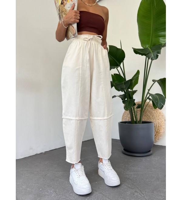 214955 WHITE TROUSERS