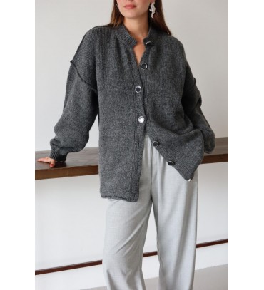 215021 GRİ HIRKA TRİ...