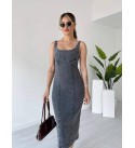 215085 LARCİVET ELBİSE DENİM