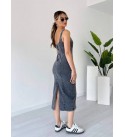 215085 LARCİVET ELBİSE DENİM