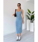 215086 MAVİ ELBİSE DENİM