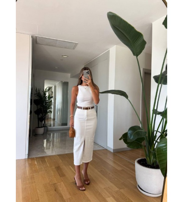 215088 CREAM JEANS Denim