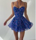 215225 DESENLİ ELBİSE LYCRA