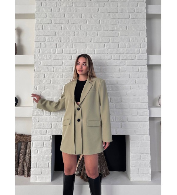 215264 YEŞİL CEKET