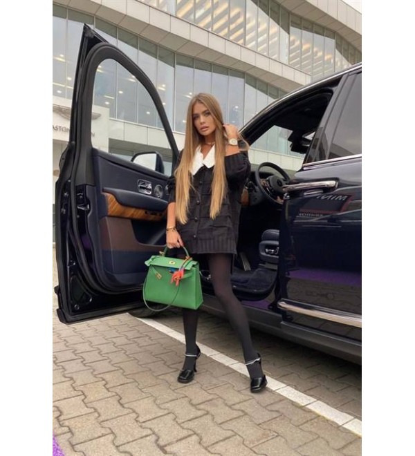 215284 BLACK CARDIGAN KNITWEAR