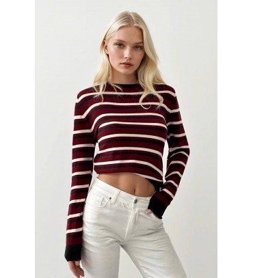 215323 ÇİZGİLİ KAZAK...