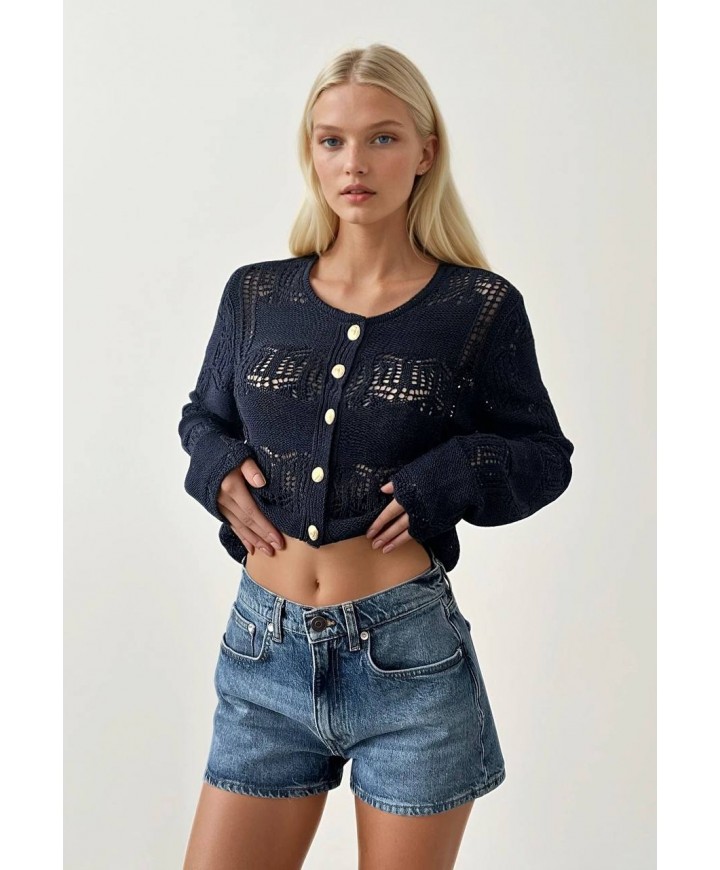 215328 LACİVERT HIRKA TRİKO