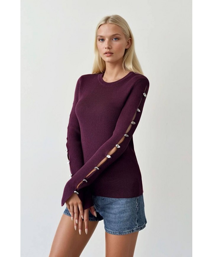 215329 BORDO KAZAK TRİKO