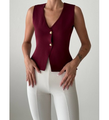 215351 BORDO YELEK TRİKO 215351 BORDO YELEK T...