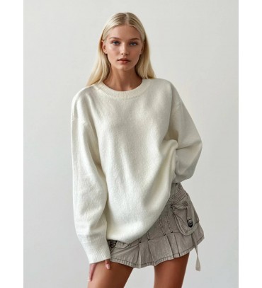 215357 BEYAZ KAZAK T...