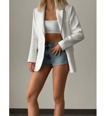 215365 BEYAZ CEKET K...