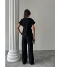 215367 SİYAH TAKIM KETEN