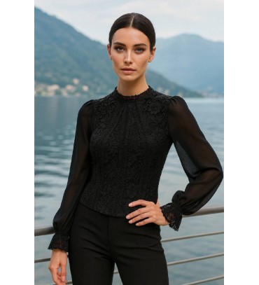 215395 SİYAH BLUZ...