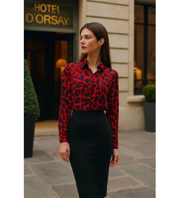 215396 LEOPAR GÖMLEK...