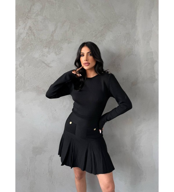 215425 SİYAH TAKIM TRİKO