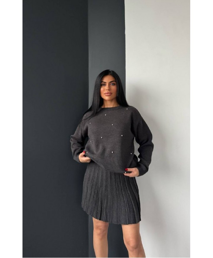 215435 ANTRASİT TAKIM TRİKO