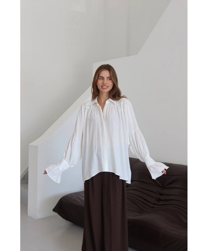 215442 BEYAZ GÖMLEK ÇELİK KUMAŞ