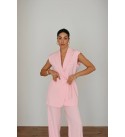 215443 PEMBE TAKIM ÇELİK KUMAŞ
