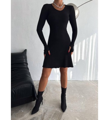 215461 SİYAH ELBİSE ...