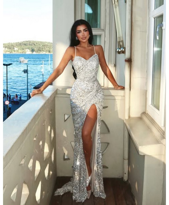 215470 BEYAZ ABİYE PUL PAYET