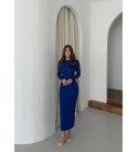 215473 SAKS ELBİSE DABIL KUMAŞ