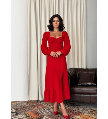 215488 KIRMIZI ELBİS...