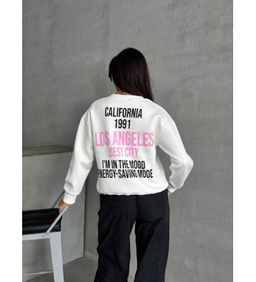 215517 BEYAZ SWEAT B...