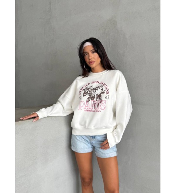 215540 BEYAZ SWEAT