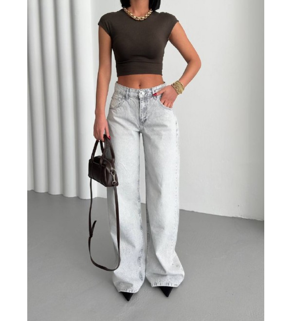 215574 GRAY JEANS Denim